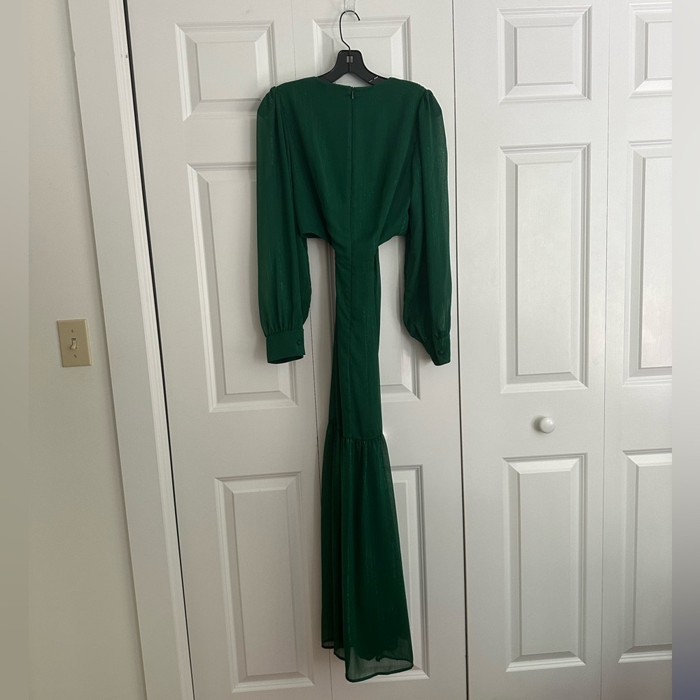 Wayf Rexy Cut Out Tiered Maxi Dress - Picture 6 of 9